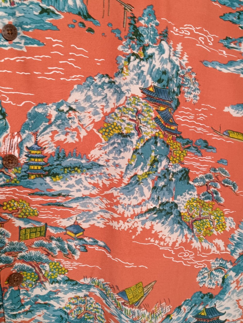 Todd Snyder x Kahala Rayon Hawaiian Shirt Size Medium - Picture 6 of 12